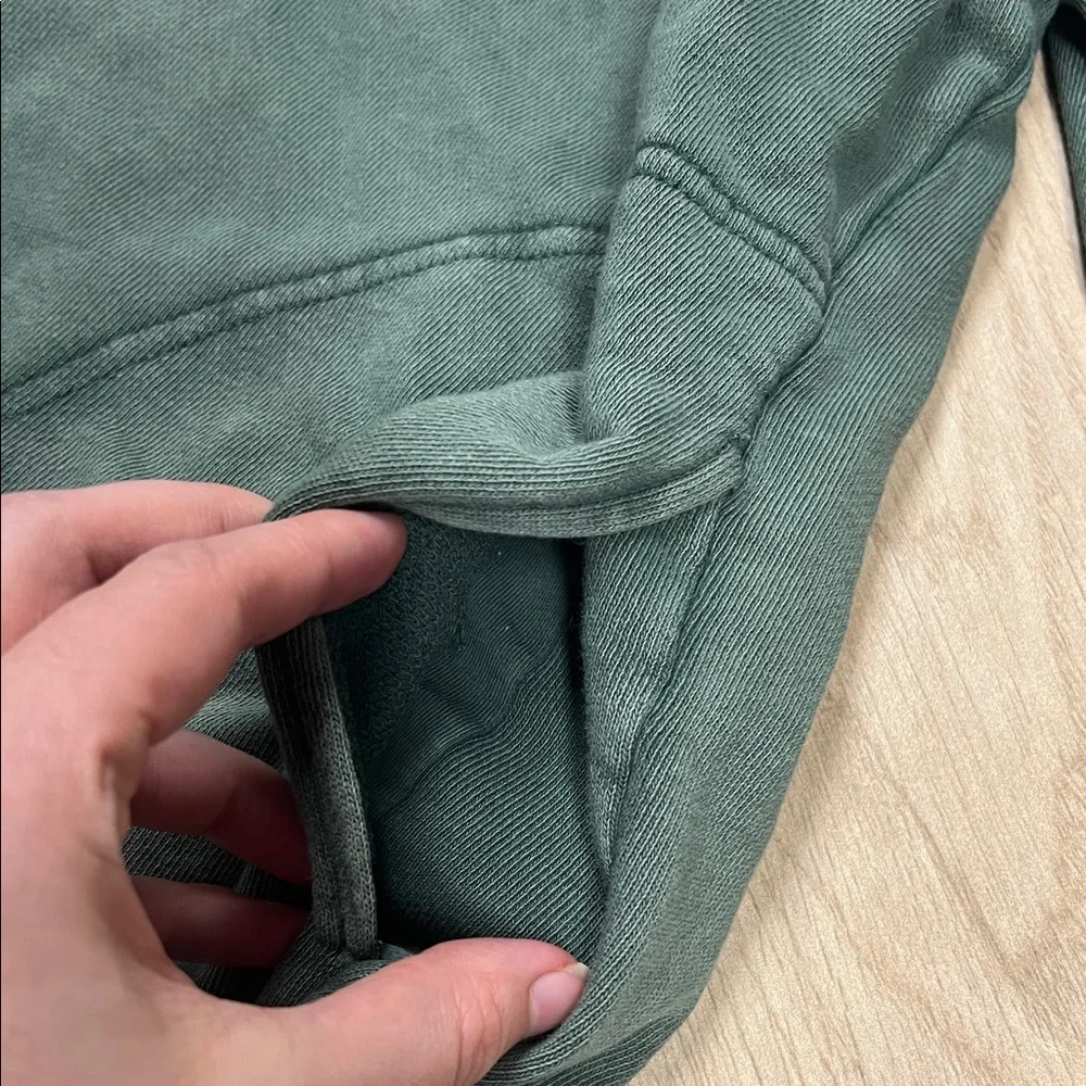 Aerie Green Women's Hoodie - Picture 3 of 5